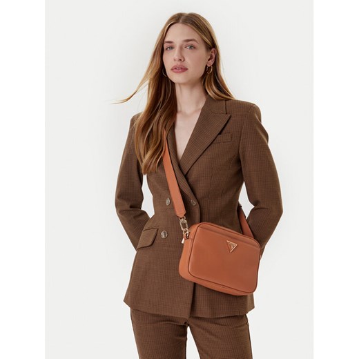 Torebka Guess Meridian II HWBG69 74140 Brązowy ze sklepu eobuwie.pl w kategorii Listonoszki - zdjęcie 188250353