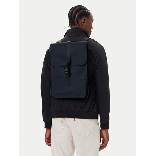 Plecak Rains Backpack Mini 13020 Granatowy ze sklepu eobuwie.pl w kategorii Plecaki - zdjęcie 188250492