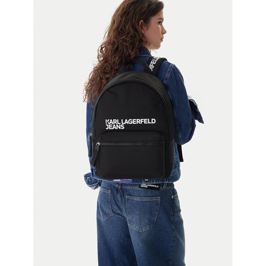 Plecak Karl Lagerfeld Jeans A4W30294 Czarny OS eobuwie.pl