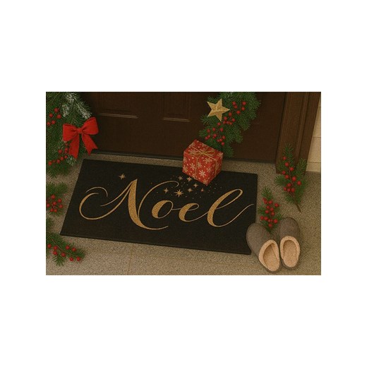 Mioli Wycieraczka w kolorze czarnym Mioli 40x70 cm okazja Limango Polska