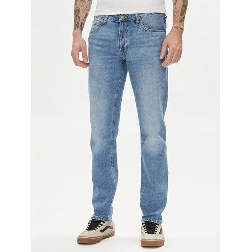 Lee Jeansy Daren 112349214 Niebieski Straight Fit ze sklepu MODIVO w kategorii Jeansy męskie - zdjęcie 188255681