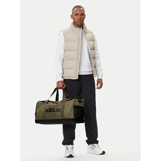 adidas Torba Linear Duffel Medium IN6119 Khaki ze sklepu MODIVO w kategorii Torby sportowe - zdjęcie 188255781