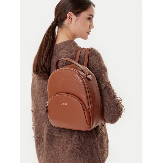 Liu Jo Plecak Ecs M Backpack AF5157 E0027 Brązowy ze sklepu MODIVO w kategorii Plecaki - zdjęcie 188256032