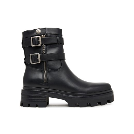 Guess Botki FLFLYN ELE10 Czarny ze sklepu MODIVO w kategorii Botki - zdjęcie 188256090