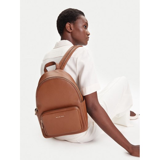 MICHAEL Michael Kors Plecak Tanner 30T5GTNB2L Brązowy ze sklepu MODIVO w kategorii Plecaki - zdjęcie 188256100
