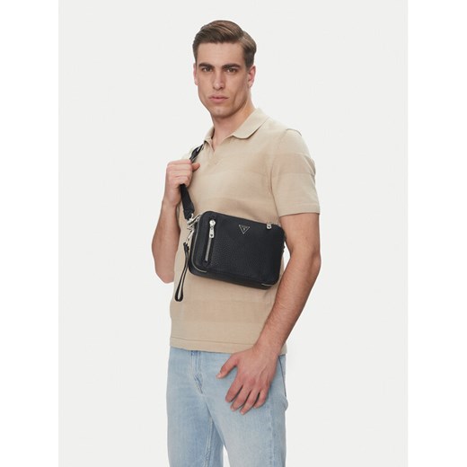 Guess Saszetka Torino HMTOGR P5229 Czarny Guess OS MODIVO