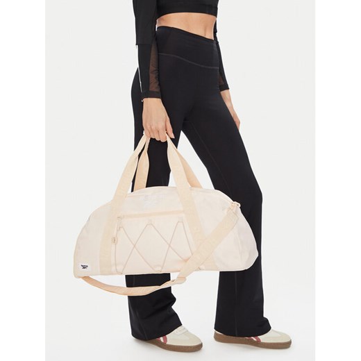 Reebok Torba sportowa RBK-B-001-07 Beżowy ze sklepu MODIVO w kategorii Torby sportowe - zdjęcie 188257394