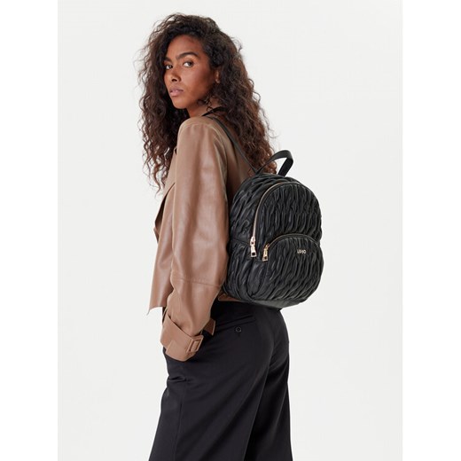 Liu Jo Plecak Ecs M Backpack AF5016 E0457 Czarny ze sklepu MODIVO w kategorii Plecaki - zdjęcie 188257741
