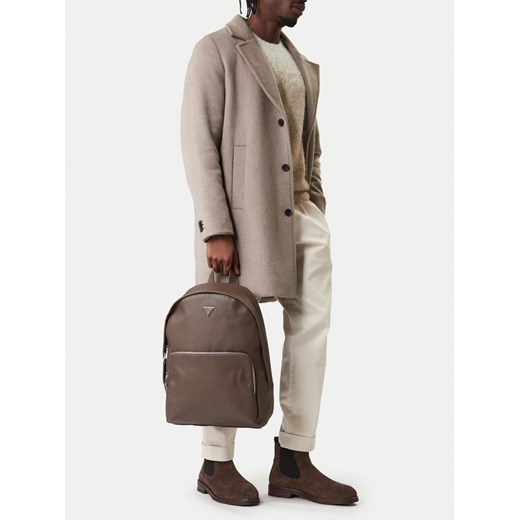 Guess Plecak 164329 Brązowy ze sklepu MODIVO w kategorii Torby na laptopa - zdjęcie 188257820