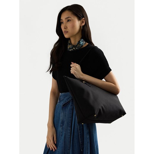 Lauren Ralph Lauren Torebka Keaton 31 431950007002 Czarny ze sklepu MODIVO w kategorii Torby Shopper bag - zdjęcie 188257883