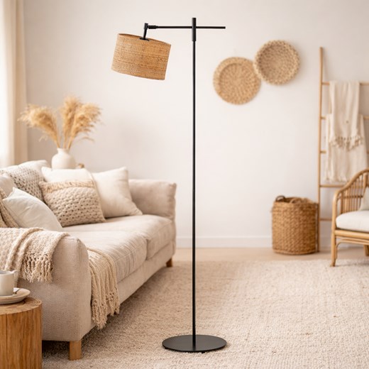 Lampa stojąca do salonu SERES BOHO z regulacją kąta padania światła ze sklepu Lysne w kategorii Lampy podłogowe - zdjęcie 188263062