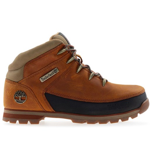 Buty męskie Timberland Euro Sprint Mid Lace A2K84EJD - brązowe ze sklepu streetstyle24.pl w kategorii Buty zimowe męskie - zdjęcie 188264353