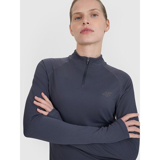 4F Koszulka funkcyjna w kolorze antracytowym L okazyjna cena Limango Polska
