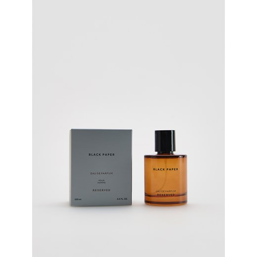 Reserved - Woda perfumowana BLACK PAPER - bursztynowy ze sklepu Reserved w kategorii Perfumy męskie - zdjęcie 188291333