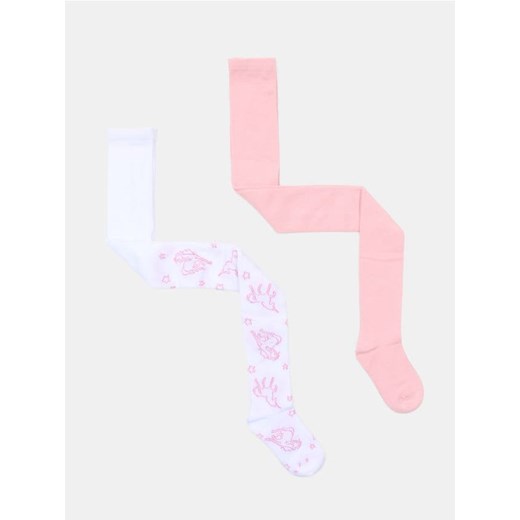 Sinsay - Rajstopy 2 pack - wielobarwny ze sklepu Sinsay w kategorii Rajstopy dziecięce - zdjęcie 188303134