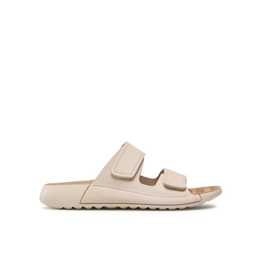 Klapki ECCO 2ND Cozmo W 20682302378 Beżowy ze sklepu eobuwie.pl w kategorii Klapki damskie - zdjęcie 188312564