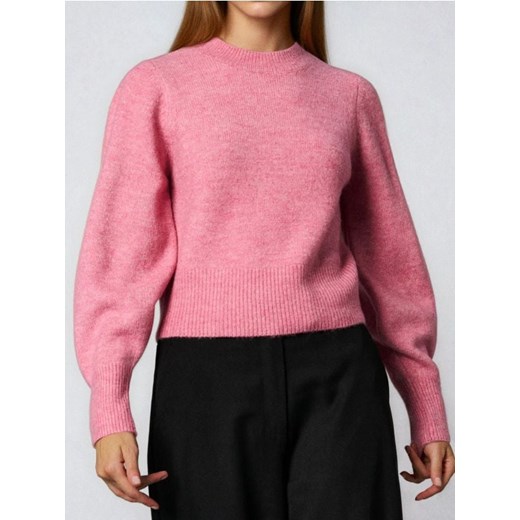 Sinsay - Sweter basic - różowy ze sklepu Sinsay w kategorii Swetry damskie - zdjęcie 188313810