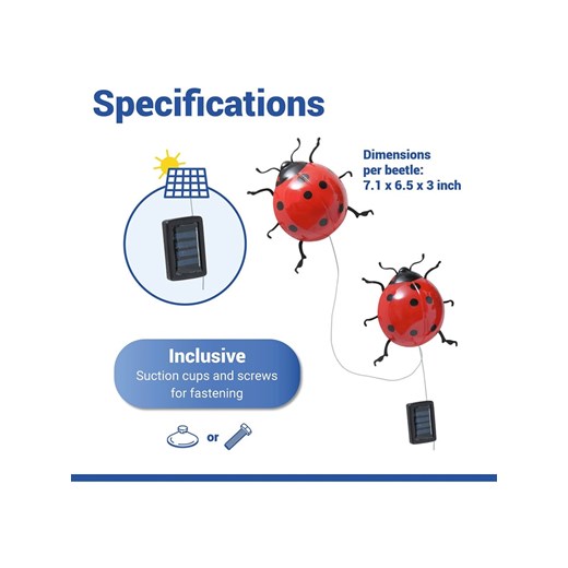 Maximex Lampki LED (2 szt.) w kolorze czerwonym - Ø 20 cm Maximex onesize Limango Polska