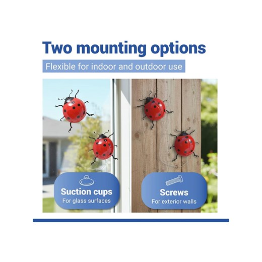 Maximex Lampki LED (2 szt.) w kolorze czerwonym - Ø 20 cm Maximex onesize Limango Polska