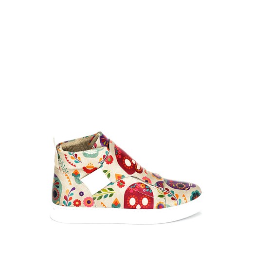 Streetfly Sneakersy w kolorze beżowym ze wzorem Streetfly 42 wyprzedaż Limango Polska