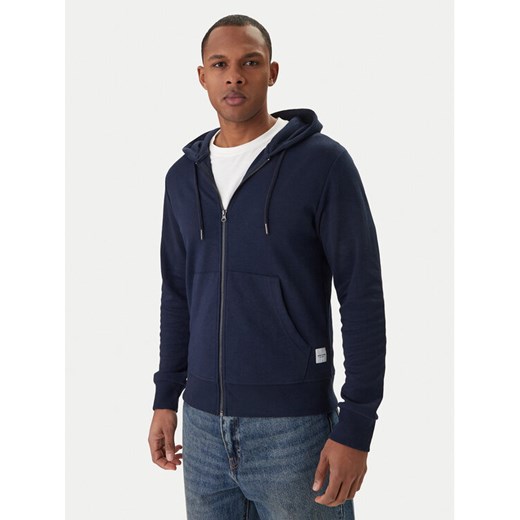 Jack & Jones Bluza Basic 12181901 Granatowy Regular Fit ze sklepu MODIVO w kategorii Bluzy męskie - zdjęcie 188336071