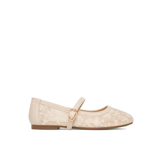 Baleriny JENNY CEO-CS6666-08 Beżowy ze sklepu eobuwie.pl w kategorii Balerinki dziecięce - zdjęcie 188337140