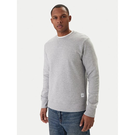 Jack & Jones Bluza Basic 12181903 Szary Regular Fit ze sklepu MODIVO w kategorii Bluzy męskie - zdjęcie 188337260