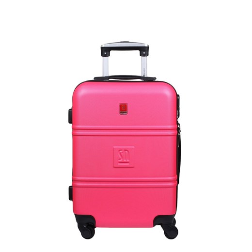walizka kabinowa Art Class Collection 55 cm różowa ze sklepu Słoń Torbalski w kategorii Walizki - zdjęcie 188337803