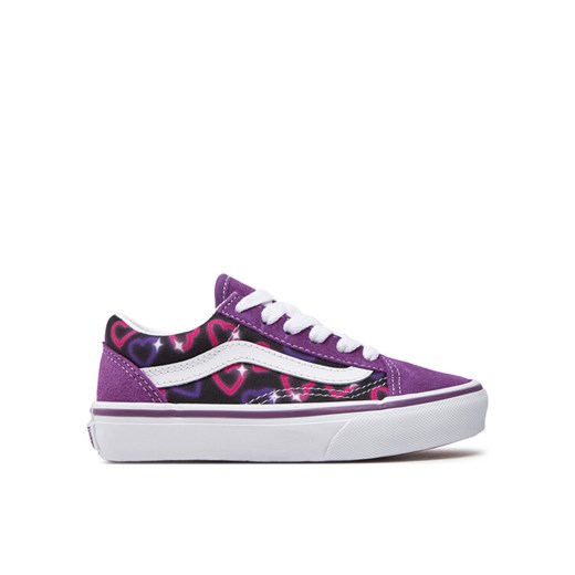 Tenisówki Vans Uy Old Skool VN0005WVBJD1 Fioletowy ze sklepu eobuwie.pl w kategorii Trampki dziecięce - zdjęcie 188346372