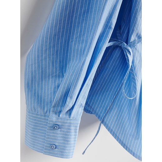 Reserved - Koszula z wiązaniami - jasnoniebieski Reserved L Reserved