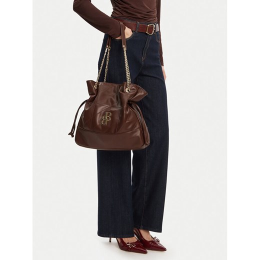 Torebka Badura EO-ADELE-LDA8042 Brązowy ze sklepu eobuwie.pl w kategorii Torby Shopper bag - zdjęcie 188352794