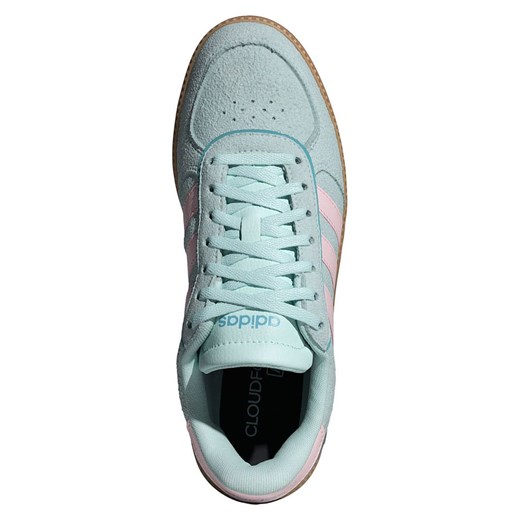 adidas Skórzane sneakersy "Breaknet" w kolorze turkusowo-jasnoróżowym 37 1/3 okazja Limango Polska