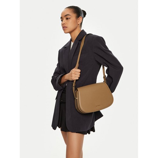 MICHAEL Michael Kors Torebka Lydia 30R5GL0M2L Brązowy ze sklepu MODIVO w kategorii Listonoszki - zdjęcie 188354770