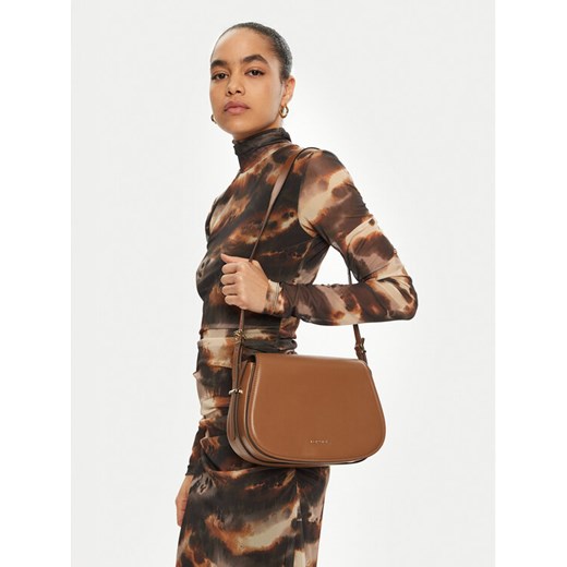 MICHAEL Michael Kors Torebka Lydia 30R5GL0M2L Brązowy ze sklepu MODIVO w kategorii Listonoszki - zdjęcie 188354914