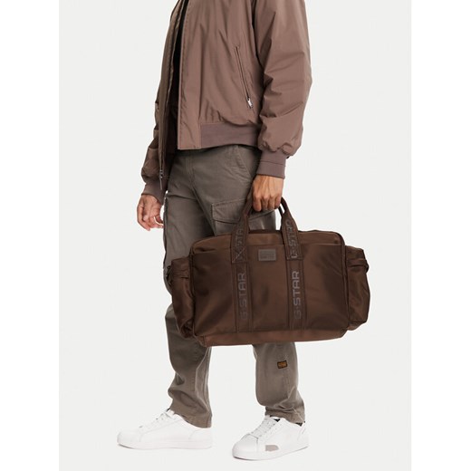 G-Star Raw Torba weekendowa CEO-MARK-XC8190 Brązowy ze sklepu MODIVO w kategorii Torby sportowe - zdjęcie 188354991