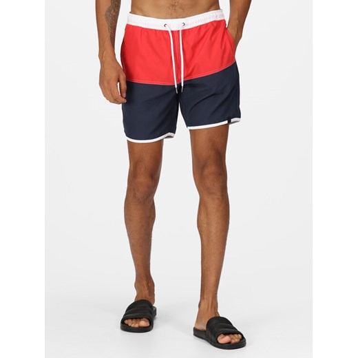 Regatta Szorty kąpielowe Benicio RMM024 Czerwony ze sklepu MODIVO w kategorii Kąpielówki - zdjęcie 188358481