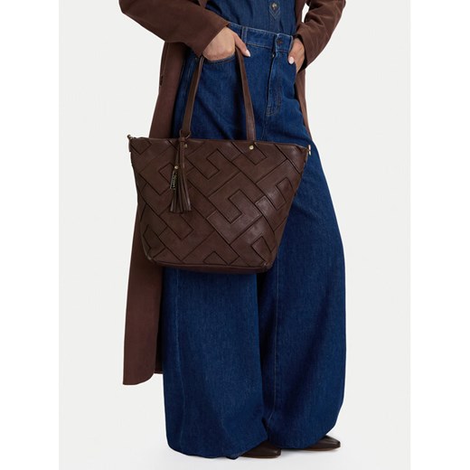 Torebka Lasocki C-MLP-E-025-05 Brązowy ze sklepu eobuwie.pl w kategorii Torebki damskie - zdjęcie 188359643