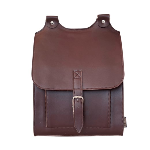 bordowy plecak skórzany Bookpack ze sklepu Słoń Torbalski w kategorii Plecaki - zdjęcie 188360113