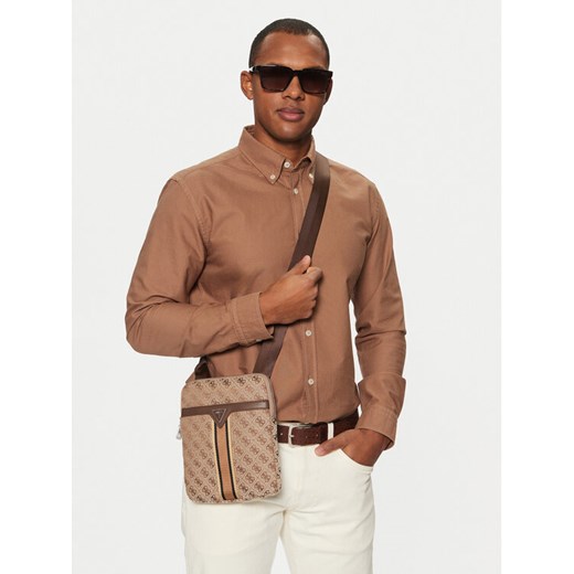 Guess Saszetka HMMIST P5123 Beżowy ze sklepu MODIVO w kategorii Torby męskie - zdjęcie 188376404