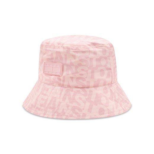Tommy Jeans Kapelusz Logomania AW0AW14599 Różowy ze sklepu MODIVO w kategorii Kapelusze damskie - zdjęcie 188376410