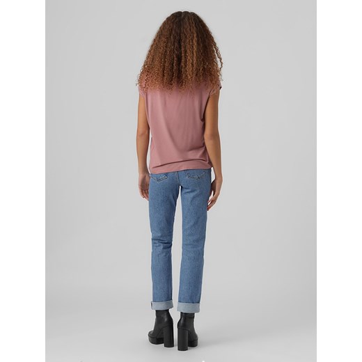 Vero Moda Koszulka "Vmava" w kolorze jasnoróżowym Vero Moda XL promocyjna cena Limango Polska