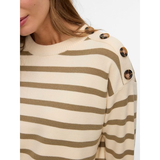 Vero Moda Sweter w kolorze beżowym Vero Moda L okazyjna cena Limango Polska
