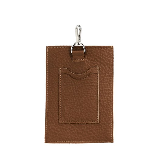 brązowe etui skórzane Tola ze sklepu Słoń Torbalski w kategorii Etui - zdjęcie 188387582