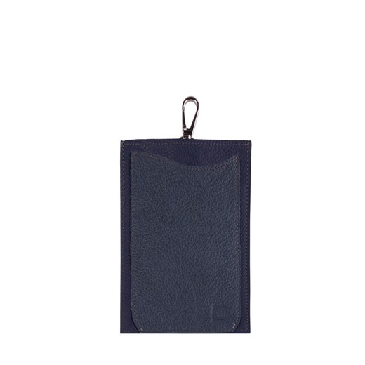 granatowe etui skórzane Tola ze sklepu Słoń Torbalski w kategorii Saszetki - zdjęcie 188387583