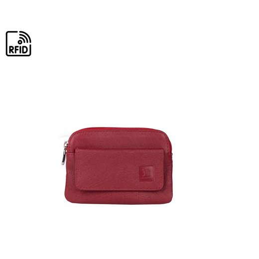 Czerwony portfel skórzany GAJA ze sklepu Słoń Torbalski w kategorii Etui - zdjęcie 188387590