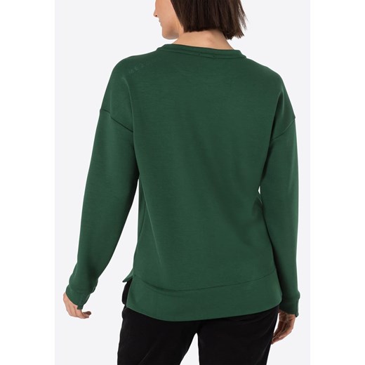 Timezone Bluza w kolorze zielonym Timezone M promocja Limango Polska