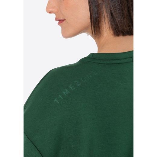 Timezone Bluza w kolorze zielonym Timezone XS okazyjna cena Limango Polska