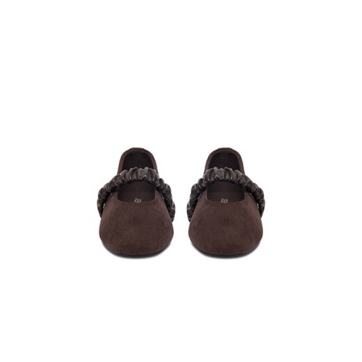 Baleriny JENNY CEO-CC2518 Brązowy 38 eobuwie.pl