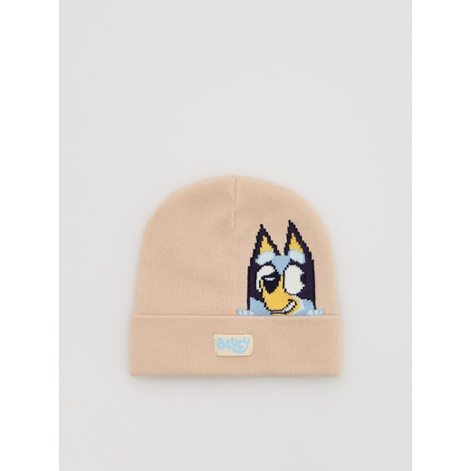 Reserved - Czapka Bluey - beżowy ze sklepu Reserved w kategorii Czapki dziecięce - zdjęcie 188404691