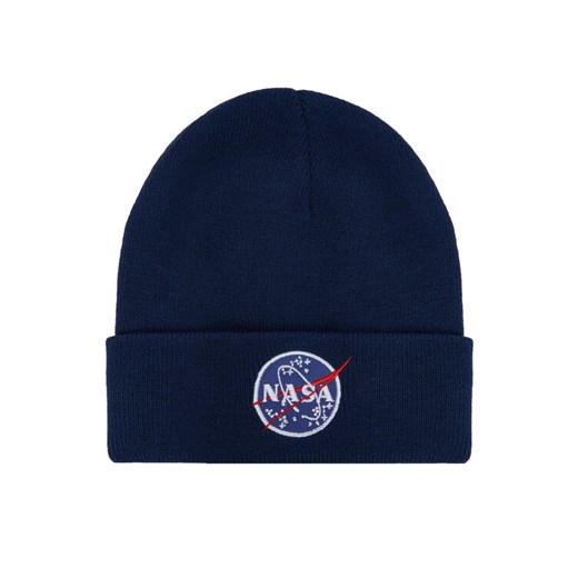 Alpha Industries Czapka 198948 Niebieski ze sklepu MODIVO w kategorii Czapki zimowe męskie - zdjęcie 188406664